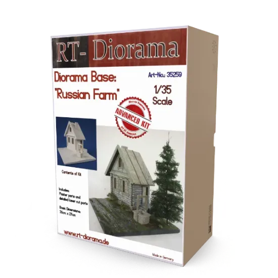 Picture of 1/35 Diorama-Base: Russian Farm - RT Diorama 35259
