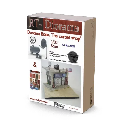 Picture of 1/35 Diorama-Base: "The carpet shop" - RT Diorama 35268
