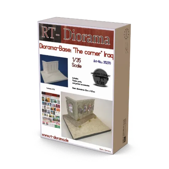 Picture of 1/35 Diorama-Base: The Corner (Iraq) - RT Diorama 35270