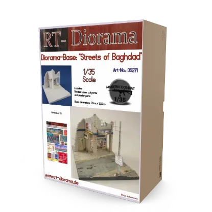 Picture of 1/35 Diorama-Base: "Streets of Baghdad" - RT Diorama 35271
