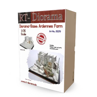 Picture of 1/35 Diorama-Base: Ardennes Farm - RT Diorama 35279