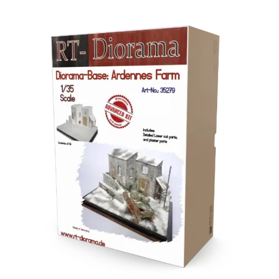 Picture of 1/35 Diorama-Base: Ardennes Farm - RT Diorama 35279