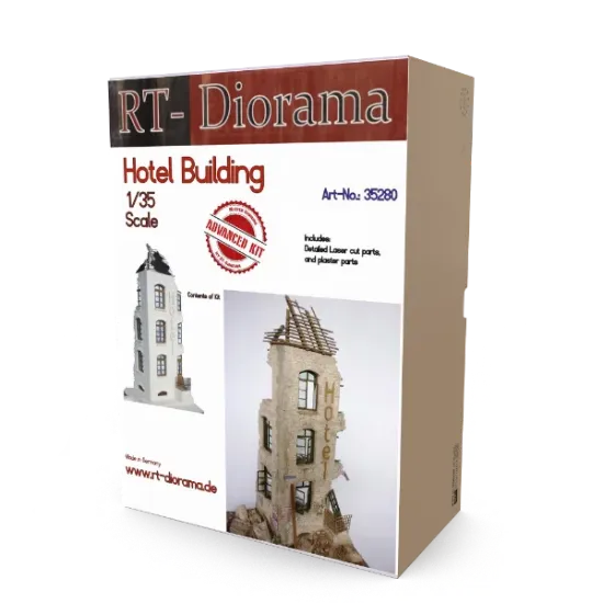 Picture of 1/35 Hotel Building - RT Diorama 35280