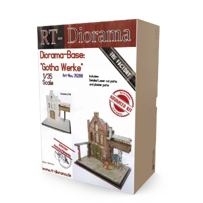 Picture of 1/35 Diorama-Base: "Gohta Werke" - RT Diorama 35288