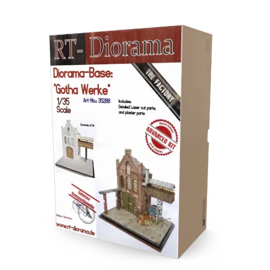 Picture of 1/35 Diorama-Base: "Gohta Werke" - RT Diorama 35288