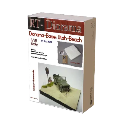 Picture of 1/35 Diorama-Base: "Utah beach" - RT Diorama 35291