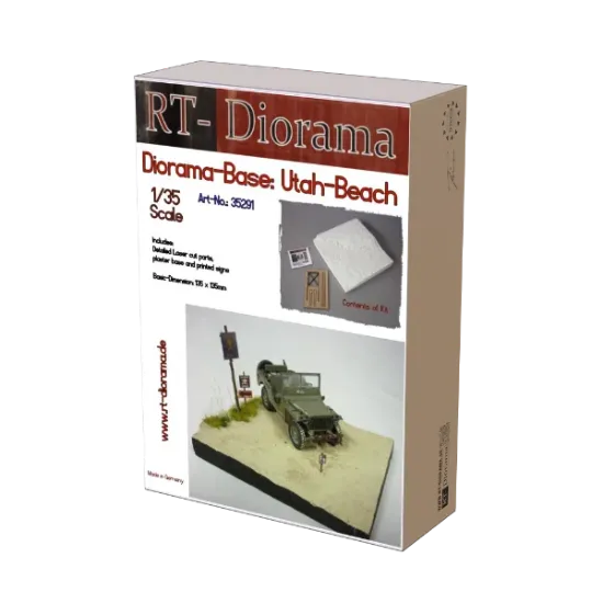 Picture of 1/35 Diorama-Base: "Utah beach" - RT Diorama 35291