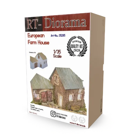 Picture of 1/35 European Farm House - RT Diorama 35295