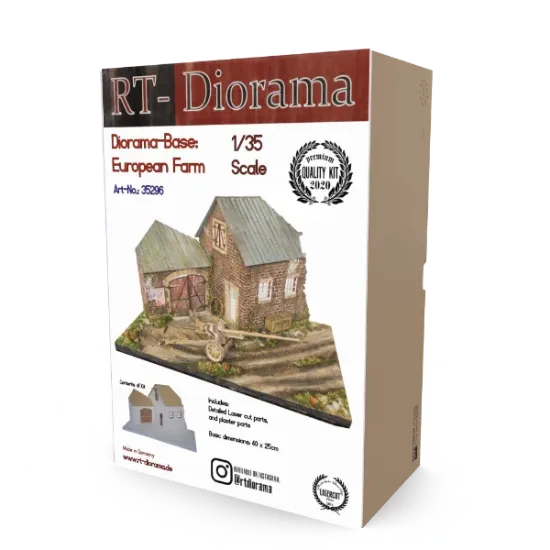 Picture of 1/35 Diorama-Base: European Farm - RT Diorama 35296