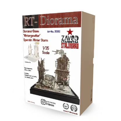 Picture of 1/35 Diorama-Base: "Wintergewitter" Operation Winter Storm - RT Diorama 35302