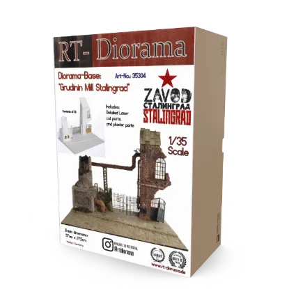Picture of 1/35 Diorama-Base: "Grudinin Mill Stalingrad" - RT Diorama 35304