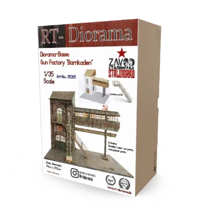 Picture of 1/35 Diorama-Base: Gun Factoriy "Barrikaden" - RT Diorama 35305