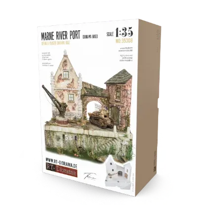 Picture of 1/35 Diorama-Base: Marne River Port WWI - RT Diorama 35308