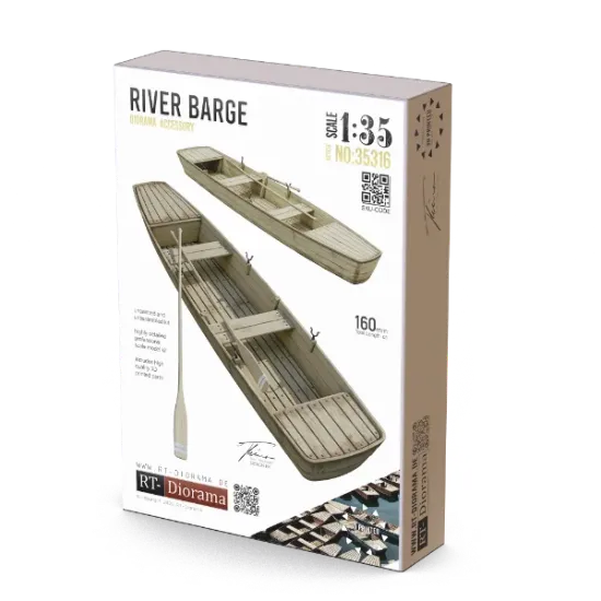 Picture of 1/35 River Barge - RT Diorama 35316