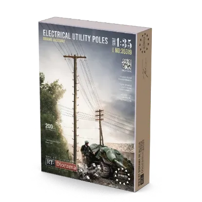 Picture of 1/35 Electrical Utility Poles - RT Diorama 35319