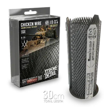 Picture of 1/35 Chicken Wire Diamond-Shape 30cm [Xtreme Detail] - RT Diorama 35327