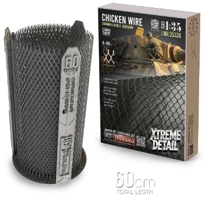 Picture of 1/35 Chicken Wire Diamond-Shape 60cm [Xtreme Detail] - RT Diorama 35328