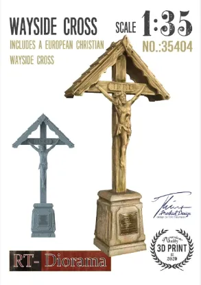 Picture of 1/35 Wayside Cross - RT Diorama 35404