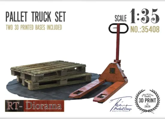Picture of 1/35 Pallet Truck Set - RT Diorama 35408