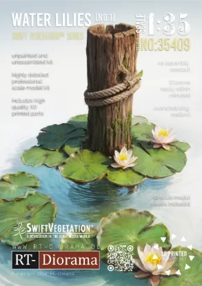 Picture of 1/35 Water Lilies Set No. 1 - RT Diorama 35409