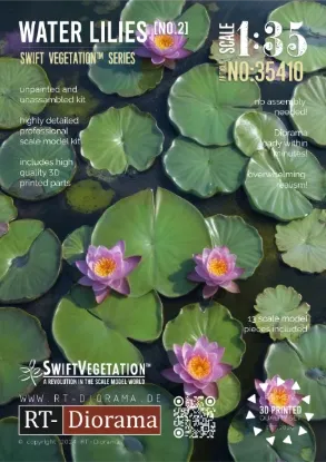 Picture of 1/35 Water Lilies Set No. 2 - RT Diorama 35410