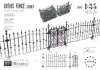 Picture of 1/35 Gothic Fence short - RT Diorama 35418