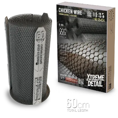 Picture of 1/35 Chicken Wire 60cm [Xtreme Detail] - RT Diorama 35424