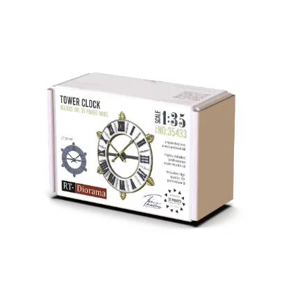 Picture of 1/35 Tower clock - RT Diorama 35433
