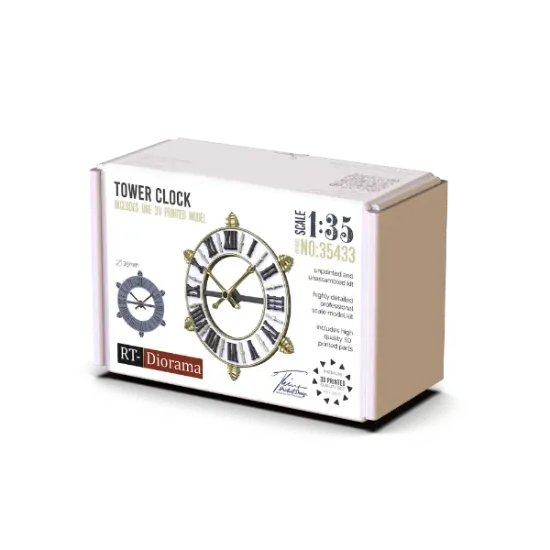 Picture of 1/35 Tower clock - RT Diorama 35433