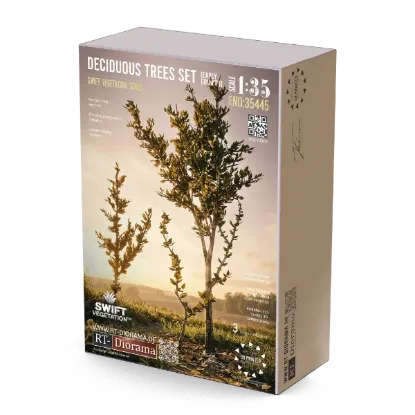 Picture of 1/35 Deciduous Trees Set [Early Growth] - RT Diorama 35445