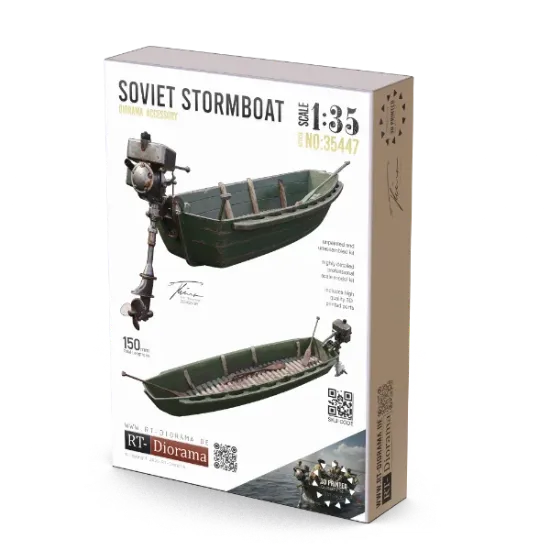 Picture of 1/35 Soviet Stormboat - RT Diorama 35447