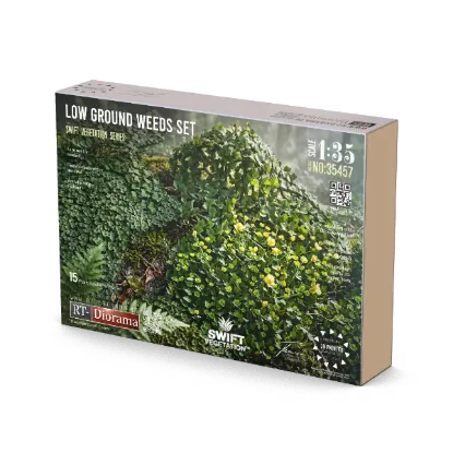 Picture of 1/35 Low Ground Weeds Set [Swift Vegetation] - RT Diorama 35457