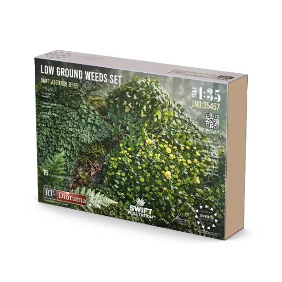 Picture of 1/35 Low Ground Weeds Set [Swift Vegetation] - RT Diorama 35457