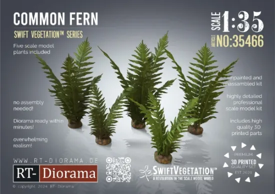 Picture of 1/35 Common Fern Set - RT Diorama 35466