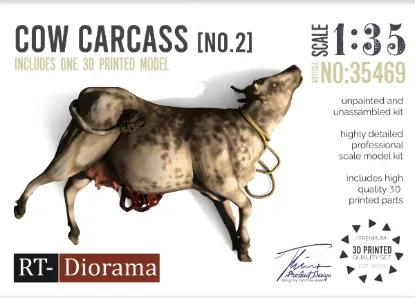 Picture of 1/35 Cow Carcass No.2 - RT Diorama 35469