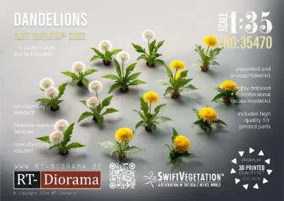 Picture of 1/35 Dandelions - RT Diorama 35470