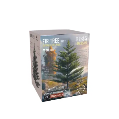 Picture of 1/35 Fir Tree [No.1] 100mm - RT Diorama 35471