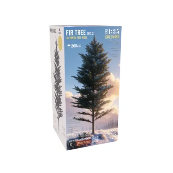 Picture of 1/35 Fir Tree [No.2] 200mm - RT Diorama 35480