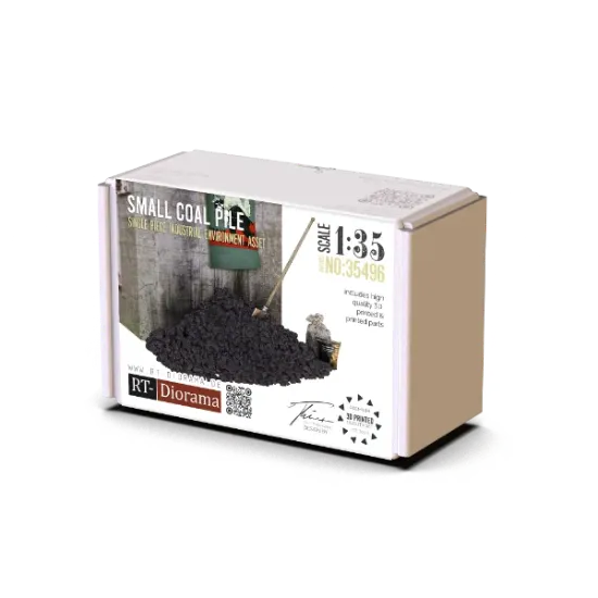 Picture of 1/35 Small Coal Pile - RT Diorama 35496
