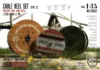 Picture of 1/35 Cable Reel Set (3pcs. medium) - RT Diorama 35502