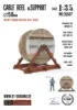 Picture of 1/35 Cable Reel w. Support Ø50mm - RT Diorama 35507