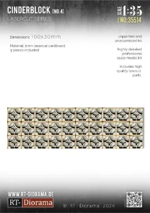 Picture of 1/35 Cinderblock No.4 - RT Diorama 35514