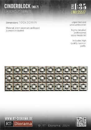 Picture of 1/35 Cinderblock No.7 - RT Diorama 35517