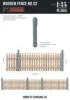 Picture of 1/35 Wooden fence No.2 - RT Diorama 35535