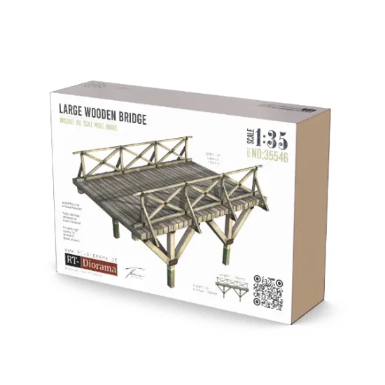 Picture of 1/35 Temporary bridge - RT Diorama 35546