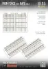 Picture of 1/35 Iron fence w. gate No.2 - RT Diorama 35561
