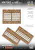 Picture of 1/35 Iron fence w. gate No.3 - RT Diorama 35562
