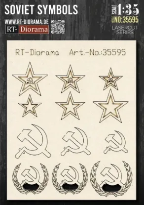 Picture of 1/35 Soviet Symbols - RT Diorama 35595