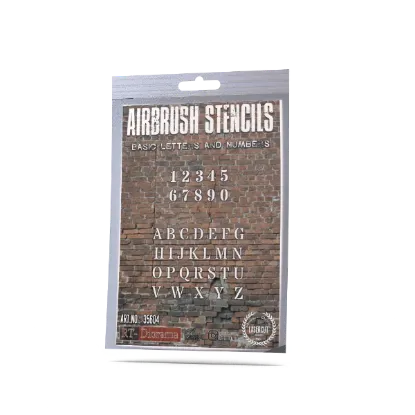 Picture of 1/35 Stencil: Letters & Numbers - RT Diorama 35604