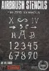 Picture of 1/35 Stencil: Painted symbols - RT Diorama 35609